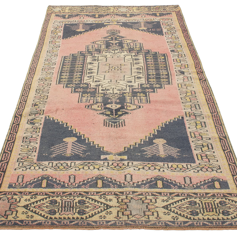 El Dokuma Vintage Halı - 98 cm x 223 cm - K0092697