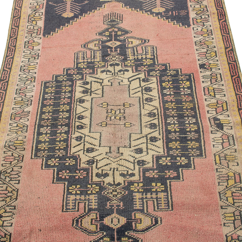 El Dokuma Vintage Halı - 98 cm x 223 cm - K0092697