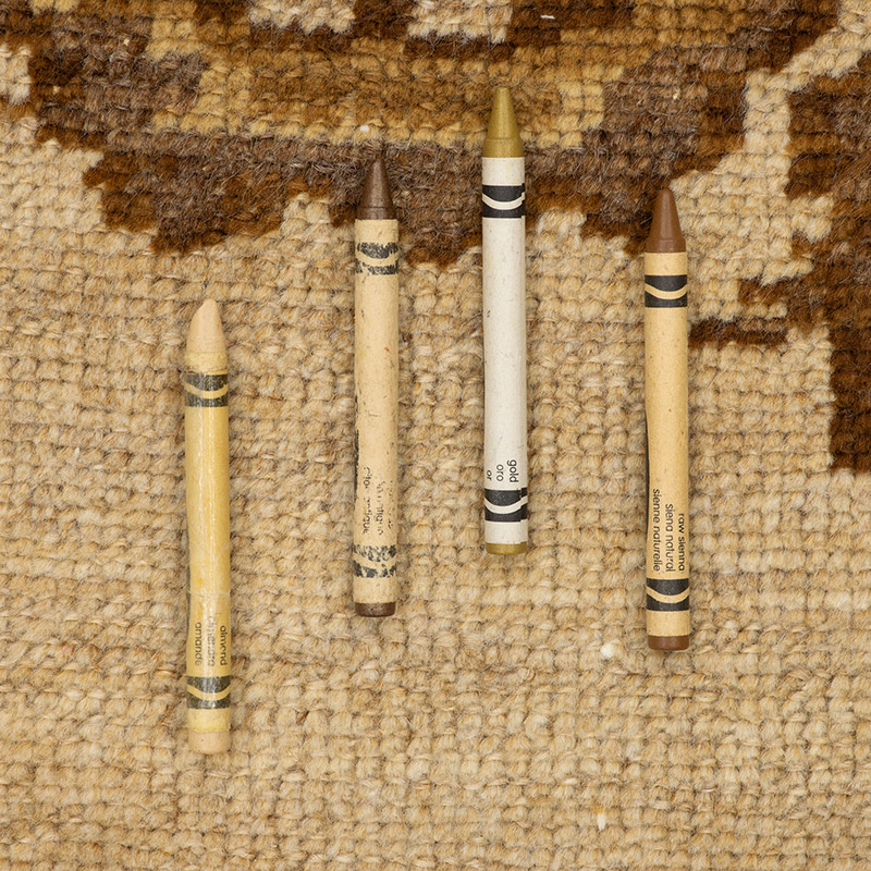 Alfombra Vintage Turca Anudada a Mano - 158 cm x 240 cm - K0092698