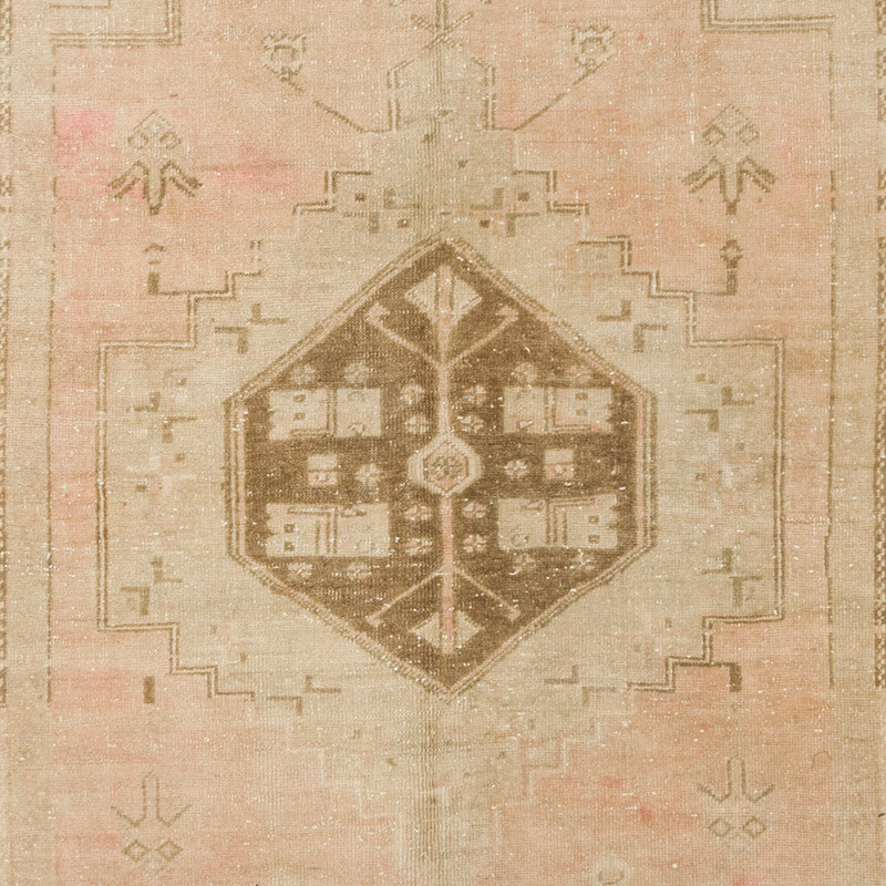 Vintage Turkish Hand-Knotted Rug - 4'  x 7' 8" (48" x 92") - K0092699