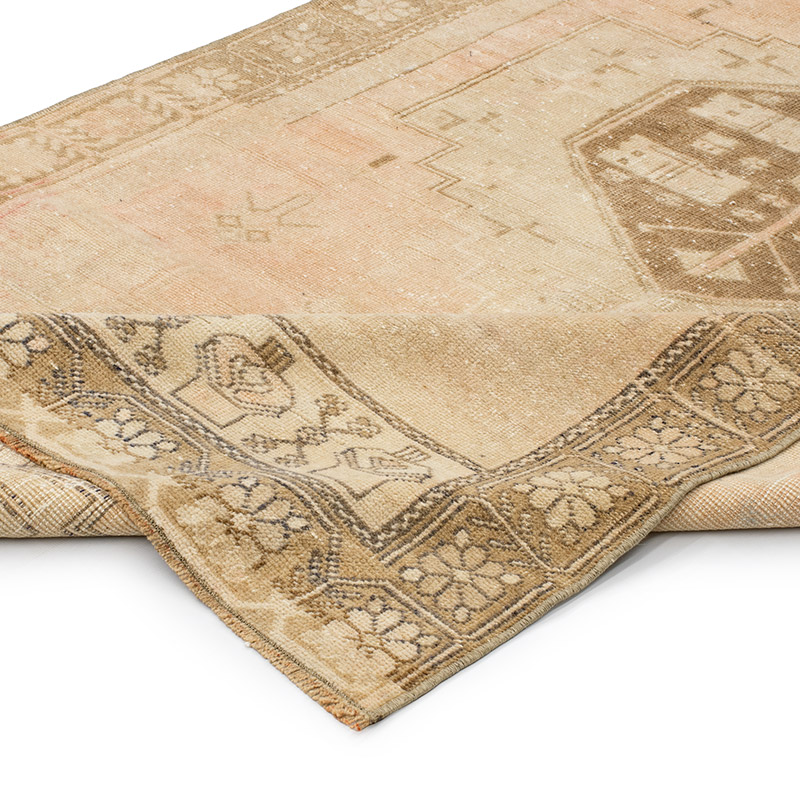 Vintage Turkish Hand-Knotted Rug - 4'  x 7' 8" (48" x 92") - K0092699