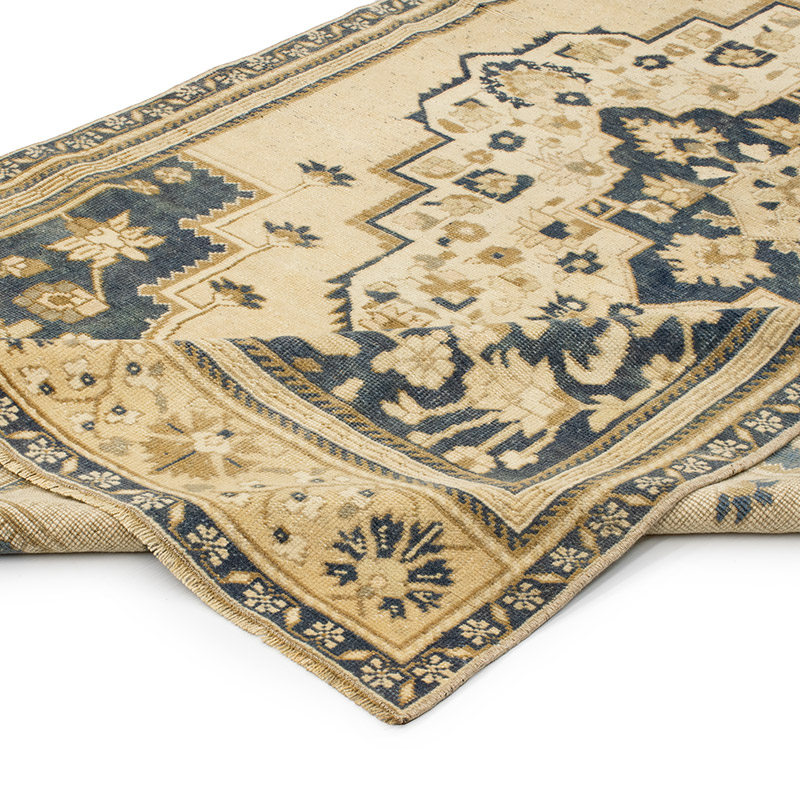 El Dokuma Vintage Halı - 127 cm x 250 cm - K0092700