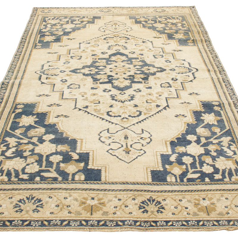 El Dokuma Vintage Halı - 127 cm x 250 cm - K0092700