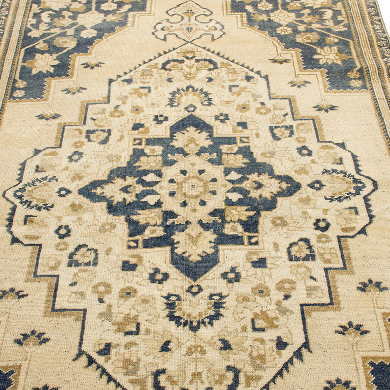El Dokuma Vintage Halı - 127 cm x 250 cm - K0092700