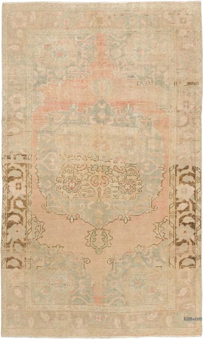 El Dokuma Vintage Halı - 150 cm x 250 cm
