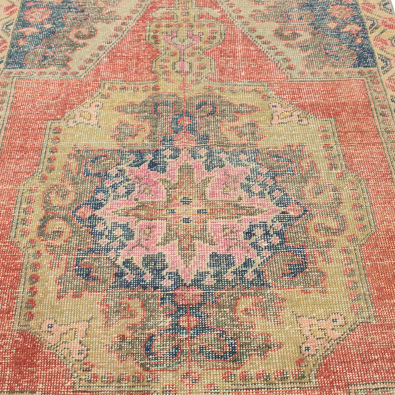 El Dokuma Vintage Halı - 128 cm x 222 cm - K0092703