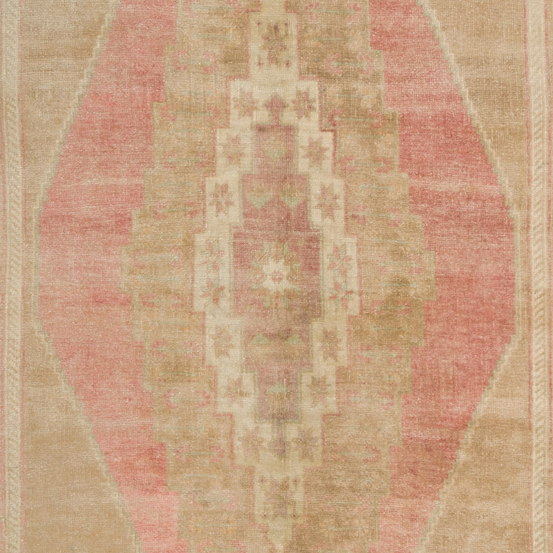 El Dokuma Vintage Halı - 118 cm x 311 cm - K0092704