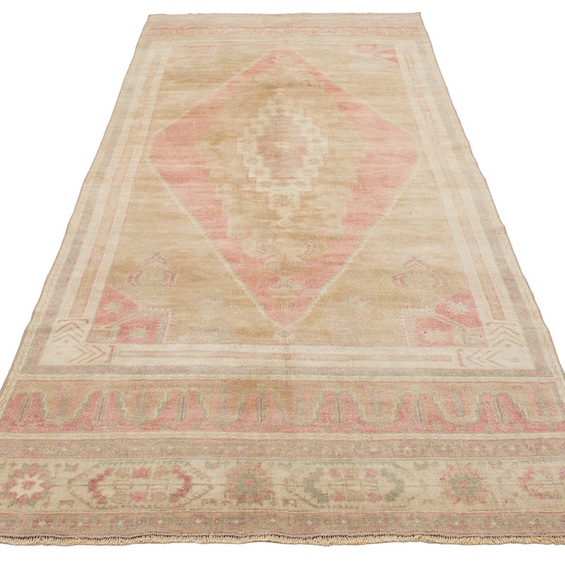 El Dokuma Vintage Halı - 118 cm x 311 cm - K0092704