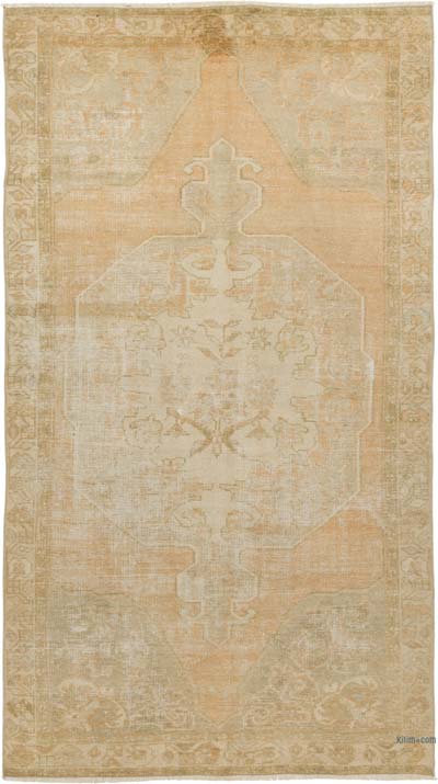 El Dokuma Vintage Halı - 123 cm x 219 cm