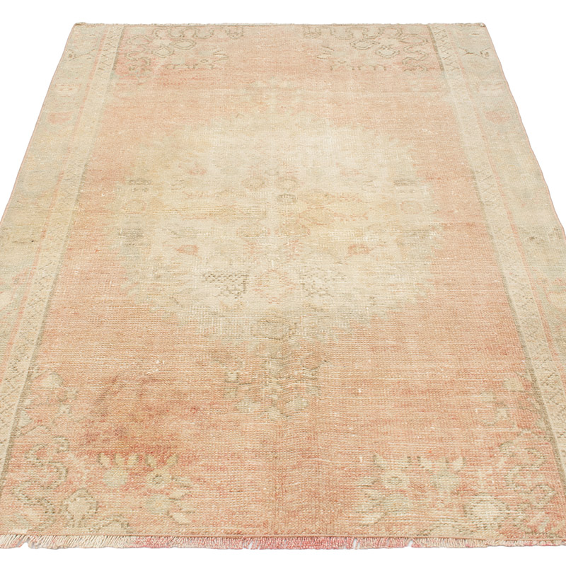 Vintage Turkish Hand-Knotted Rug - 3' 5" x 5' 3" (41" x 63") - K0092706