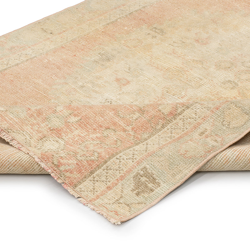 Vintage Turkish Hand-Knotted Rug - 3' 5" x 5' 3" (41" x 63") - K0092706