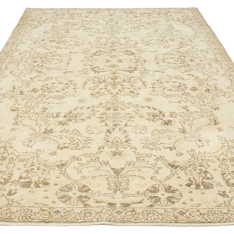 El Dokuma Vintage Halı - 186 cm x 301 cm - K0092707