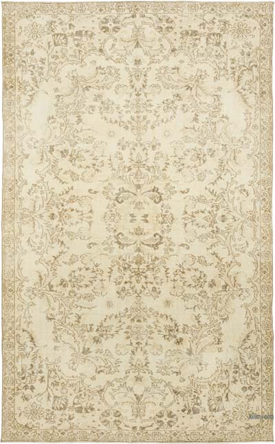 El Dokuma Vintage Halı - 186 cm x 301 cm