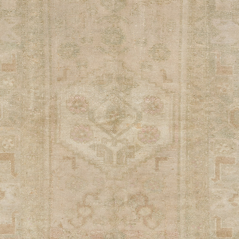 Vintage Turkish Hand-Knotted Rug - 3' 10" x 7' 3" (46" x 87") - K0092708