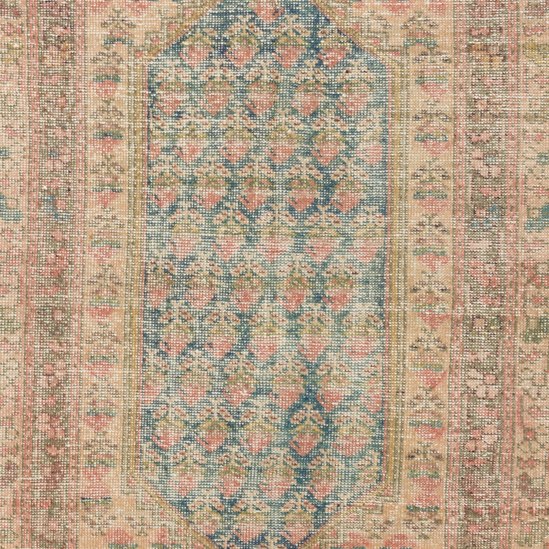 Vintage Turkish Hand-Knotted Rug - 4' 4" x 7' 5" (52" x 89") - K0092710