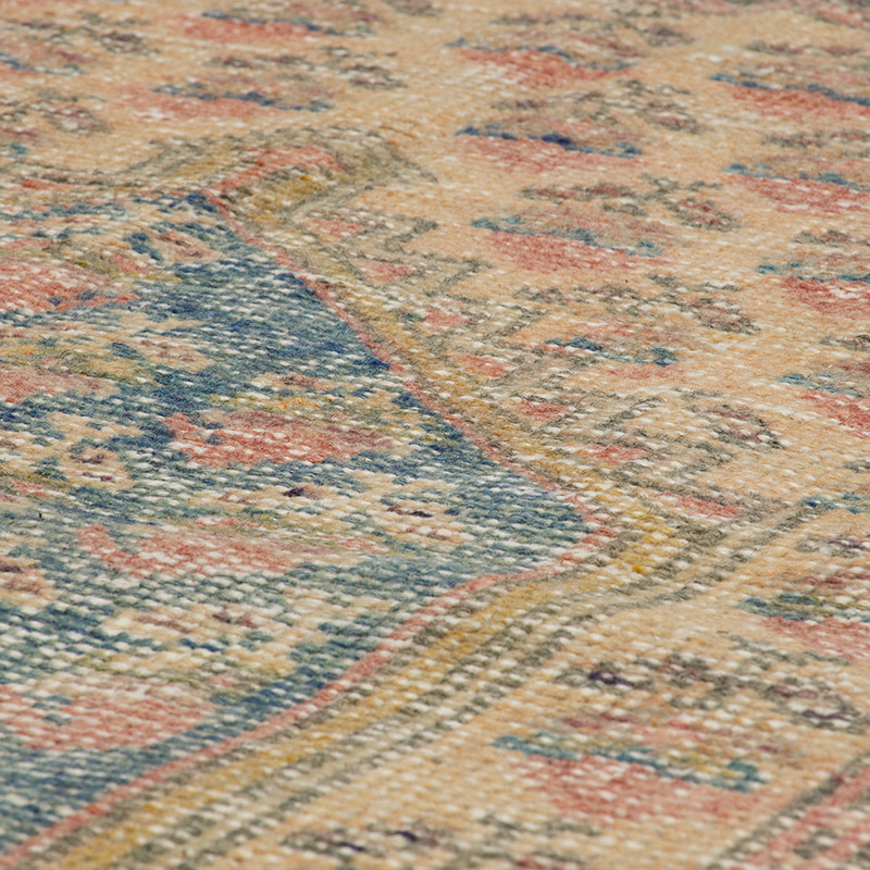 Vintage Turkish Hand-Knotted Rug - 4' 4" x 7' 5" (52" x 89") - K0092710