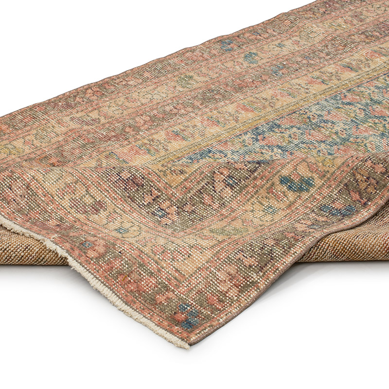 Vintage Turkish Hand-Knotted Rug - 4' 4" x 7' 5" (52" x 89") - K0092710