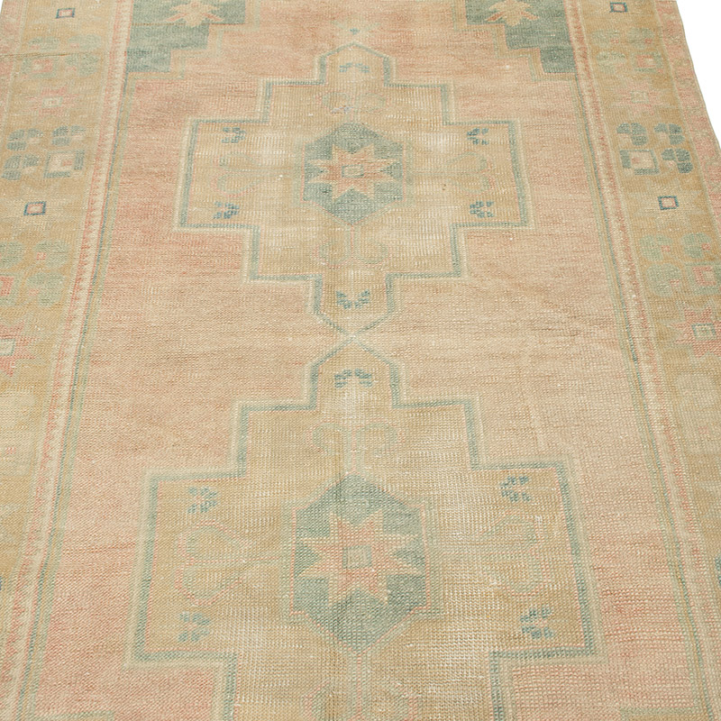 El Dokuma Vintage Halı - 123 cm x 230 cm - K0092712