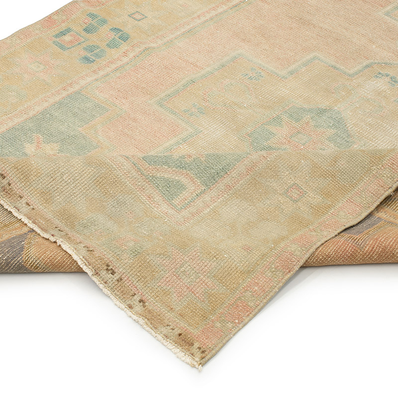 El Dokuma Vintage Halı - 123 cm x 230 cm - K0092712