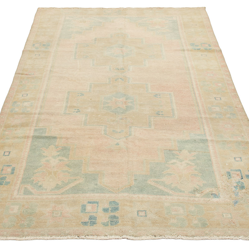 El Dokuma Vintage Halı - 123 cm x 230 cm - K0092712