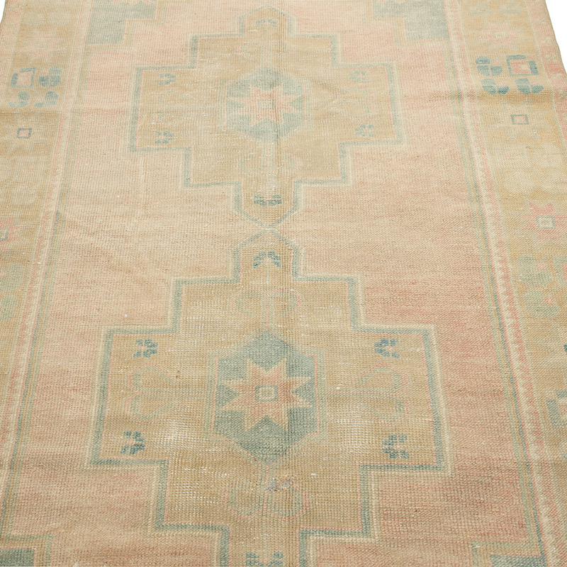 El Dokuma Vintage Halı - 123 cm x 230 cm - K0092712