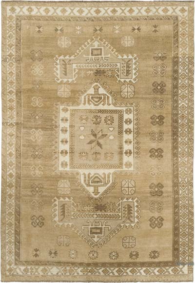 El Dokuma Vintage Halı - 162 cm x 228 cm