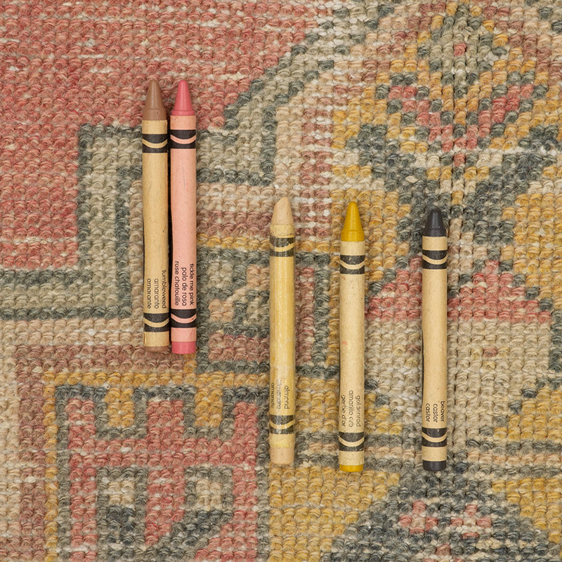 El Dokuma Vintage Halı - 112 cm x 210 cm - K0092716