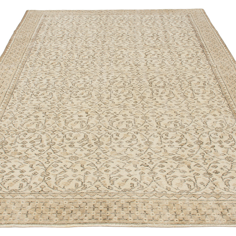 El Dokuma Vintage Halı - 165 cm x 270 cm - K0092717