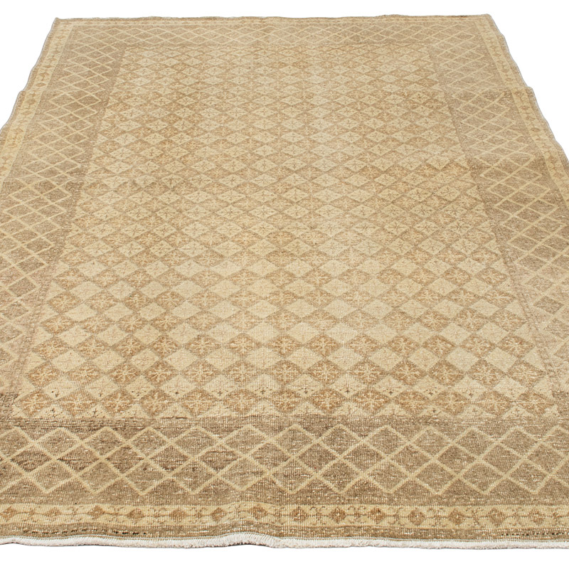 El Dokuma Vintage Halı - 131 cm x 216 cm - K0092718