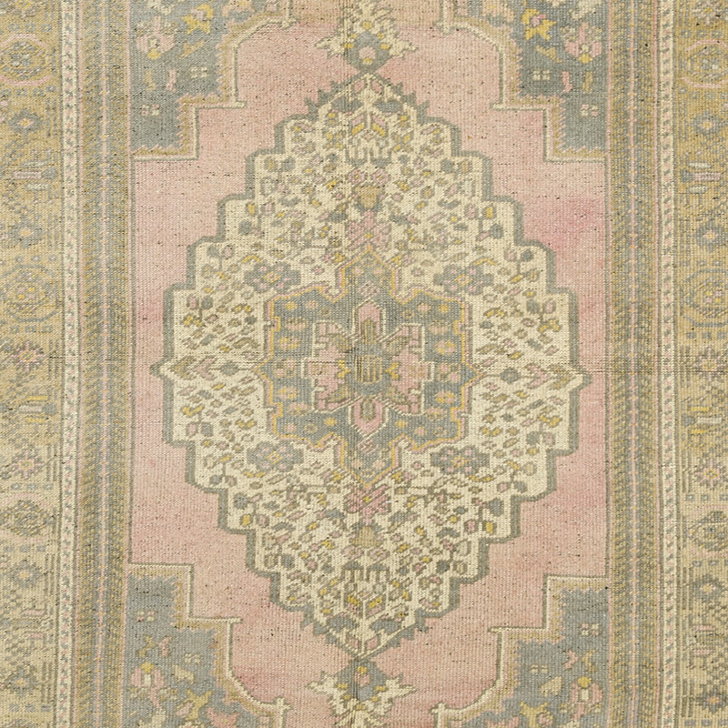 El Dokuma Vintage Halı - 125 cm x 192 cm - K0092719