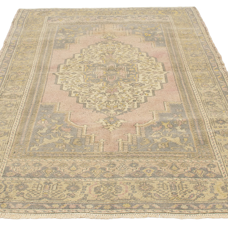 El Dokuma Vintage Halı - 125 cm x 192 cm - K0092719