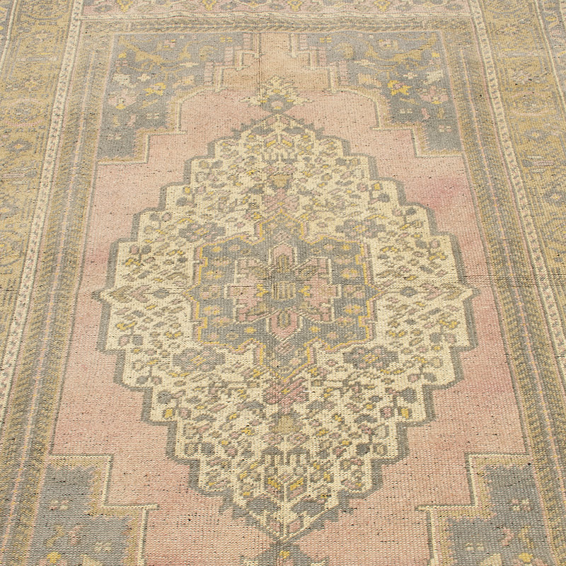 El Dokuma Vintage Halı - 125 cm x 192 cm - K0092719