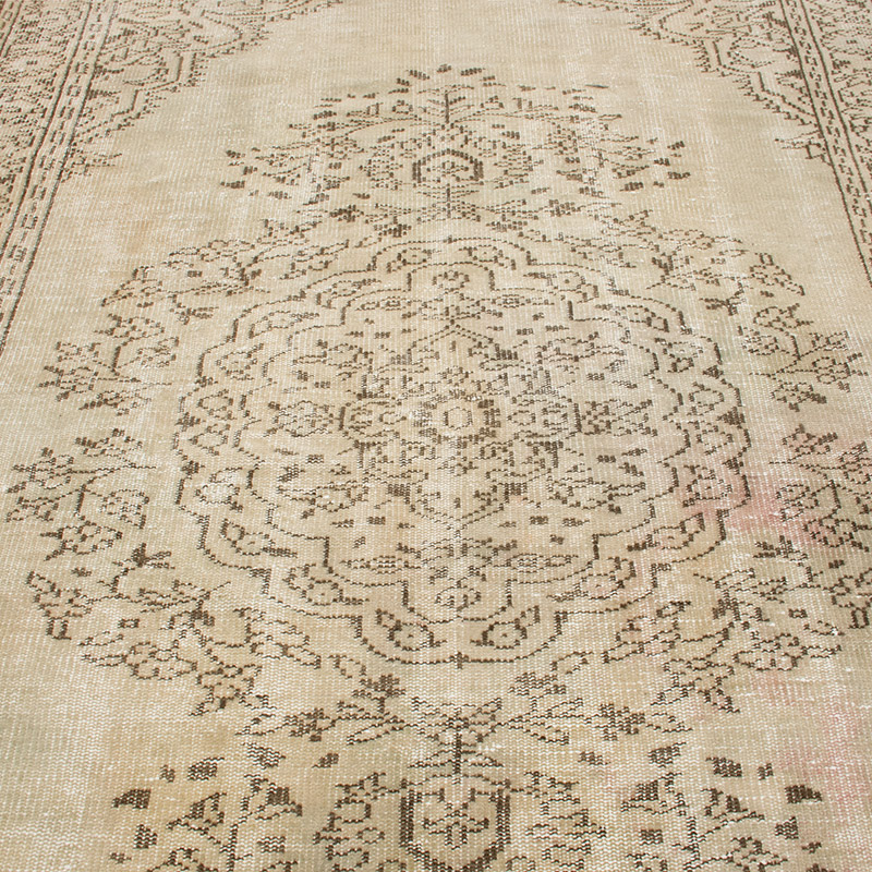El Dokuma Vintage Halı - 182 cm x 302 cm - K0092720