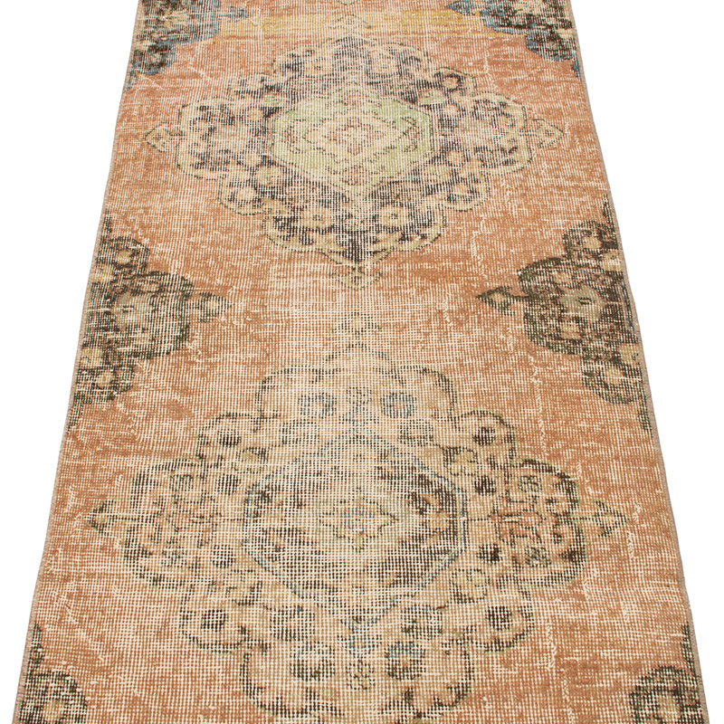 Vintage Turkish Hand-Knotted Runner - 2' 6" x 11' 11" (30" x 143") - K0092721