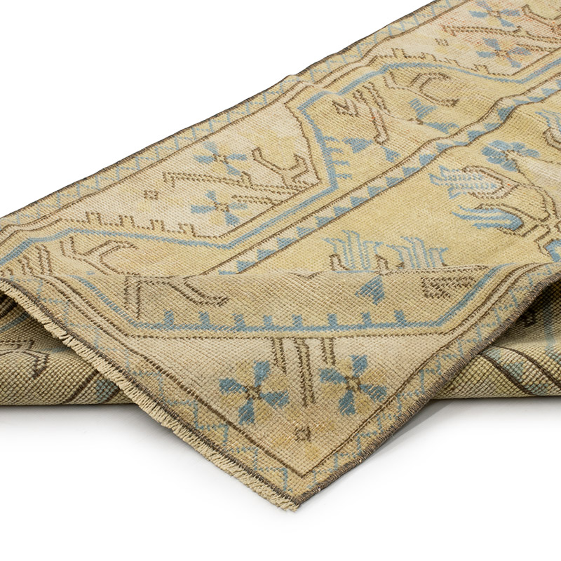 Vintage Turkish Hand-Knotted Runner - 2' 7" x 9' 3" (31" x 111") - K0092723