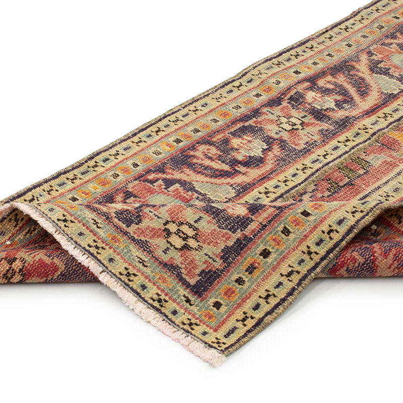 Vintage Turkish Hand-Knotted Runner - 2' 4" x 9' 3" (28" x 111") - K0092724
