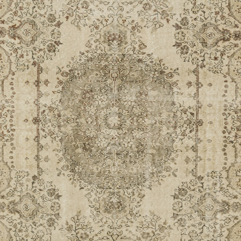Vintage Turkish Hand-Knotted Rug - 5' 5" x 9' 6" (65" x 114") - K0092730