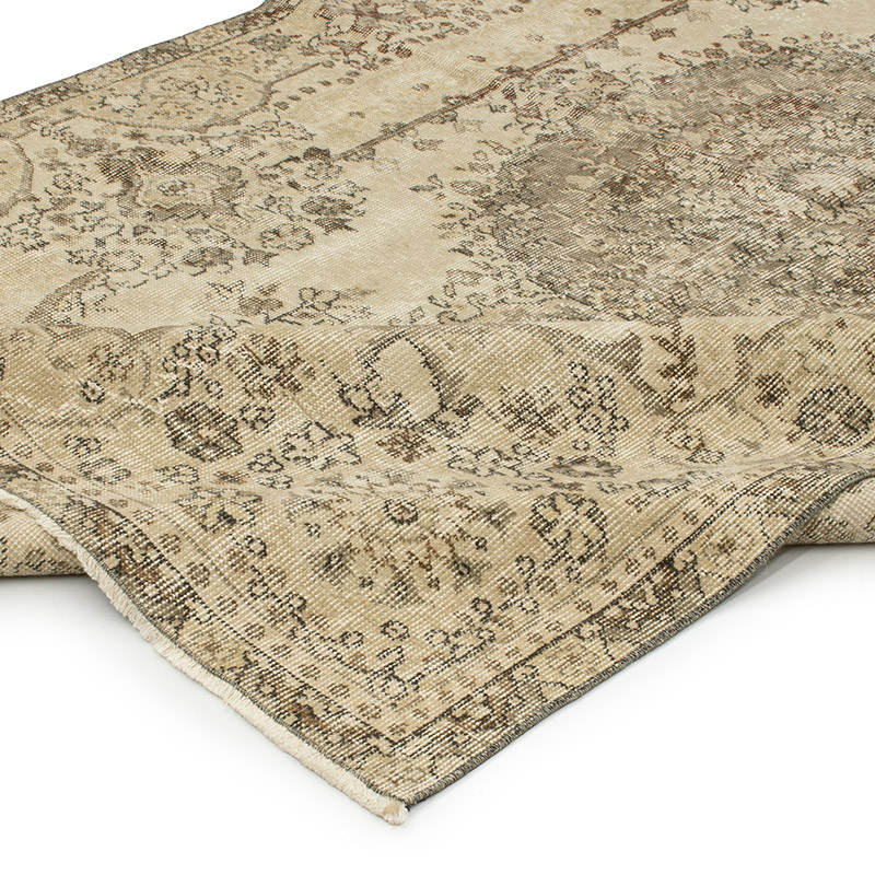 Vintage Turkish Hand-Knotted Rug - 5' 5" x 9' 6" (65" x 114") - K0092730