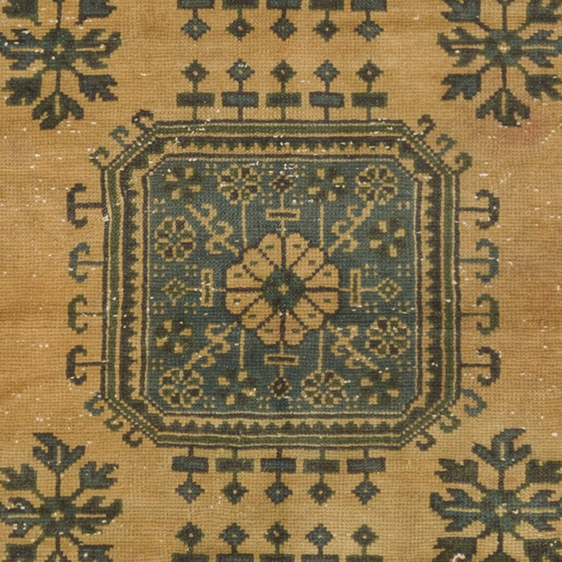 Vintage Turkish Hand-Knotted Runner - 2' 10" x 11' 4" (34" x 136") - K0092734