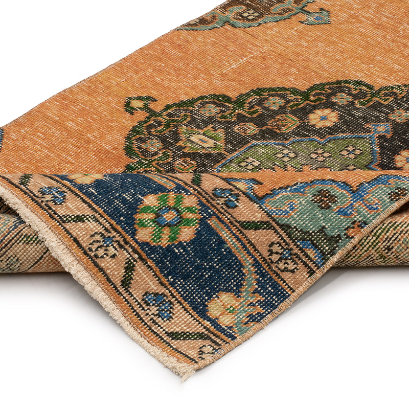 Vintage Turkish Hand-Knotted Runner - 2' 7" x 12' 10" (31" x 154") - K0092735