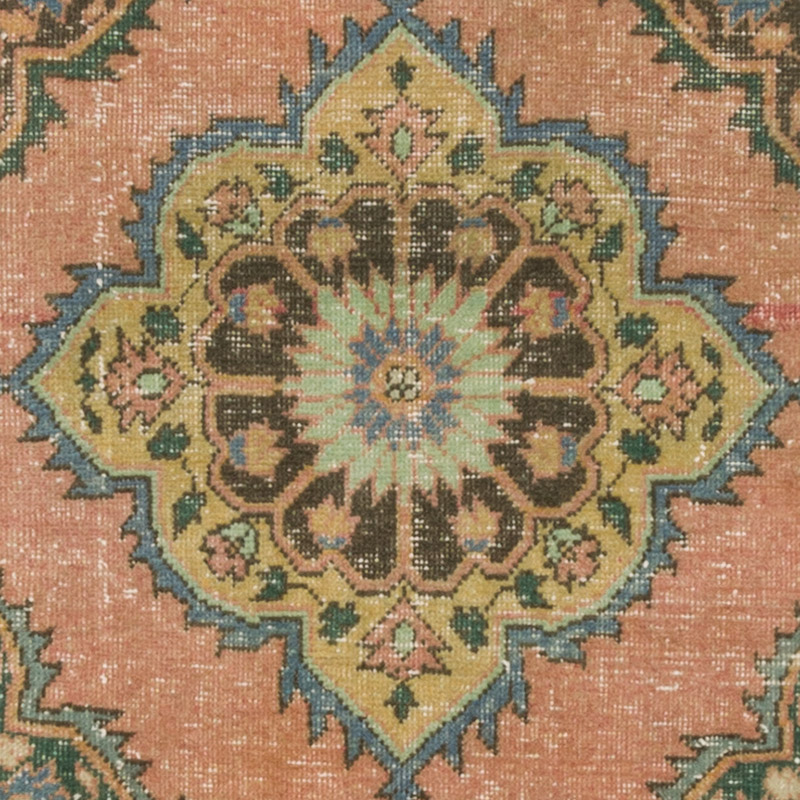 Vintage Turkish Hand-Knotted Runner - 2' 6" x 12' 6" (30" x 150") - K0092737