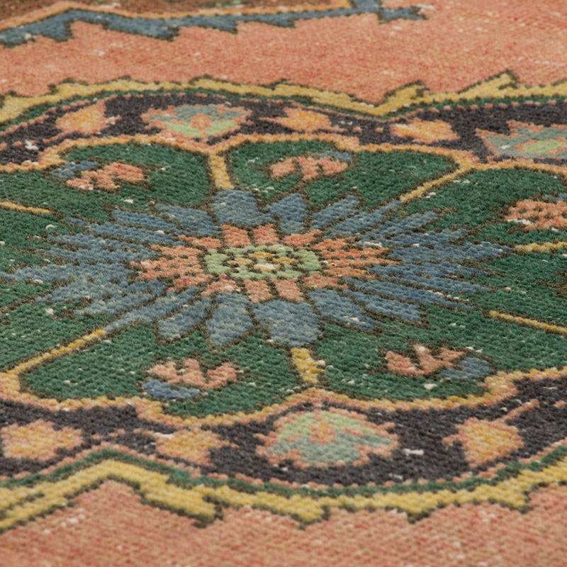 Vintage Turkish Hand-Knotted Runner - 2' 6" x 12' 6" (30" x 150") - K0092737
