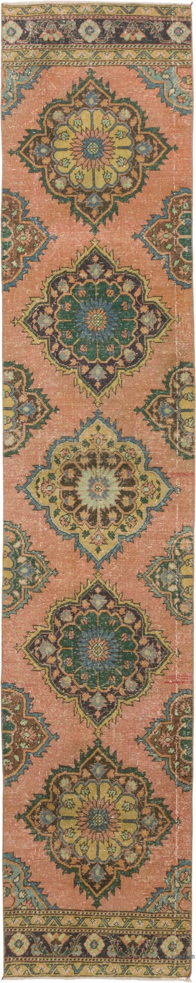 Vintage Anadolu Yolluk - 76 cm x 382 cm