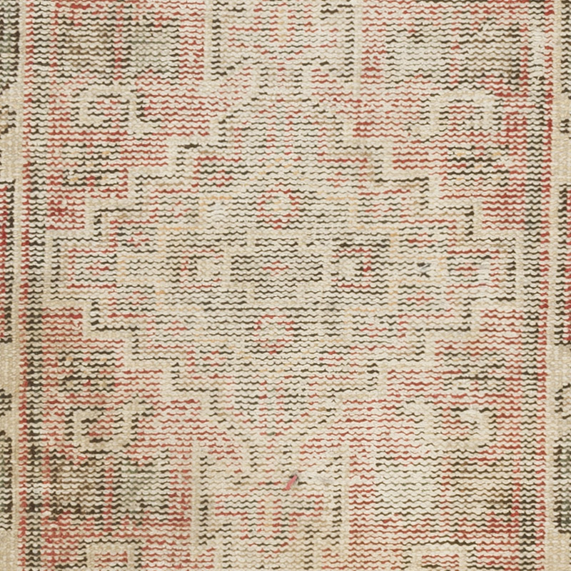 Pasillo Vintage Turco Anudado a Mano - 67 cm x 256 cm - K0092740