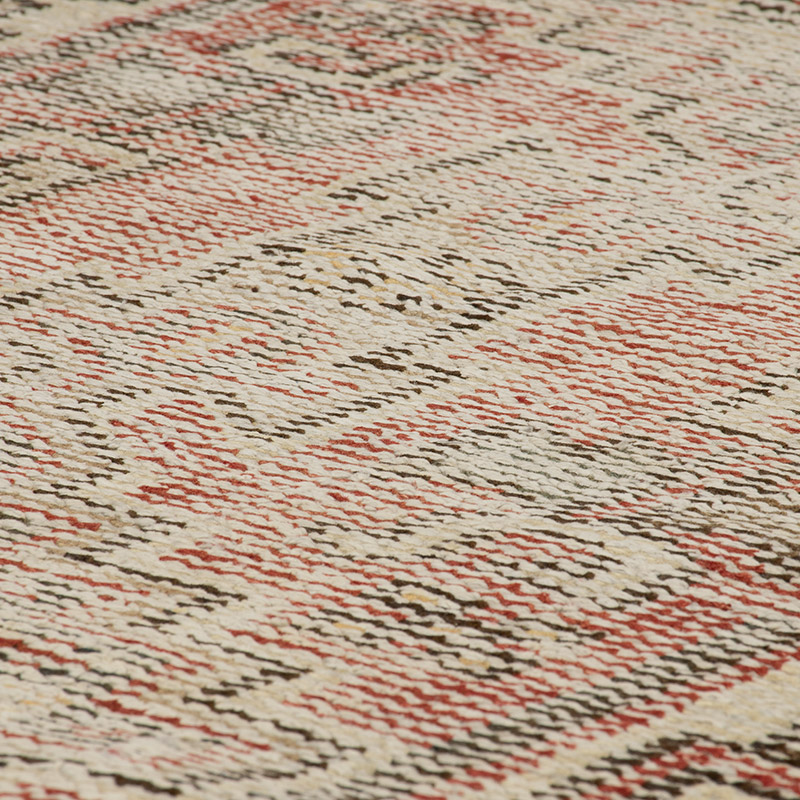 Pasillo Vintage Turco Anudado a Mano - 67 cm x 256 cm - K0092740