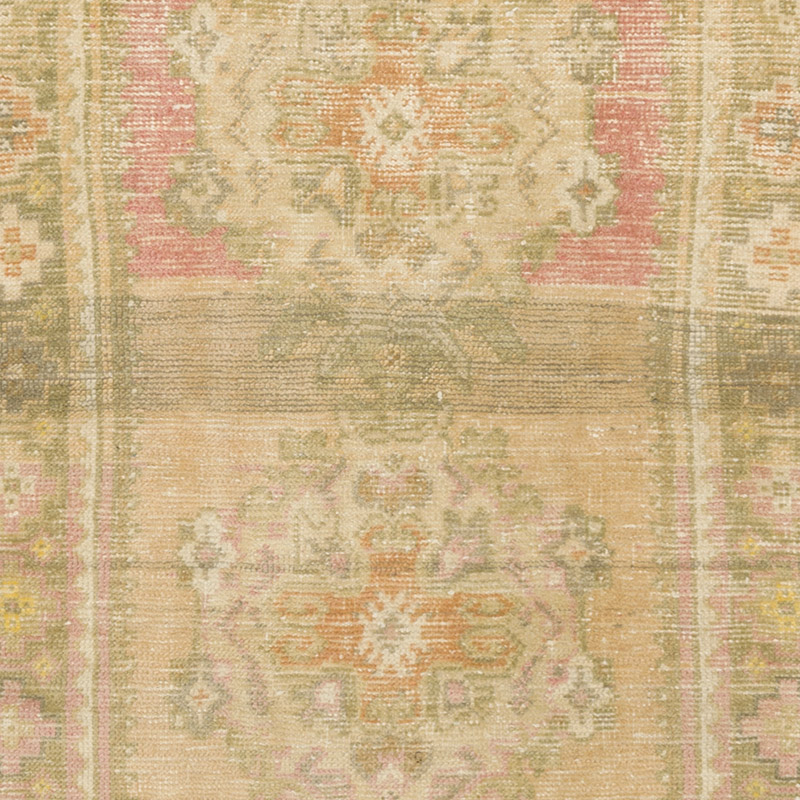 Vintage Turkish Hand-Knotted Runner - 3' 2" x 9' 1" (38" x 109") - K0092742