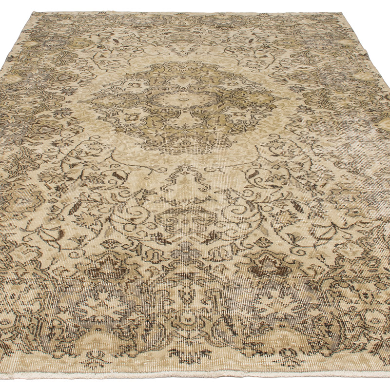El Dokuma Vintage Halı - 171 cm x 266 cm - K0092744
