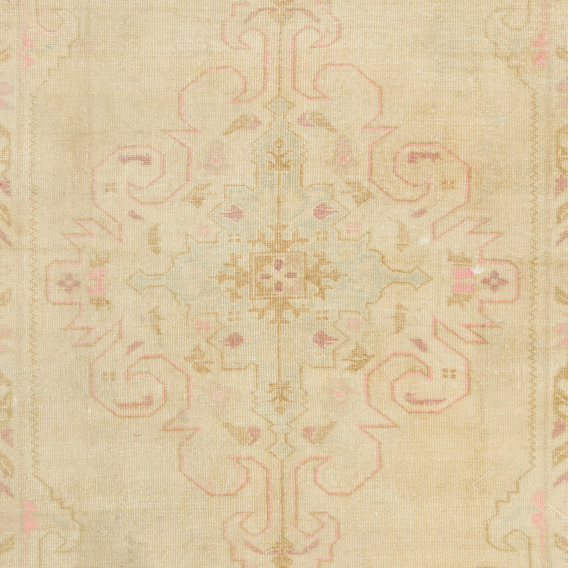 Vintage Turkish Hand-Knotted Rug - 4' 4" x 7' 1" (52" x 85") - K0092747