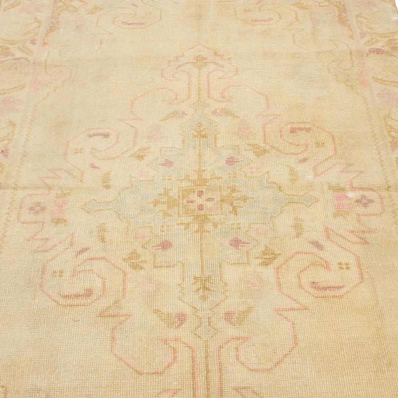 Vintage Turkish Hand-Knotted Rug - 4' 4" x 7' 1" (52" x 85") - K0092747