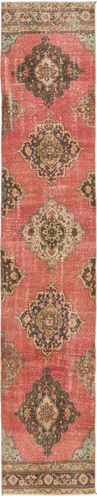 Vintage Anadolu Yolluk - 72 cm x 374 cm